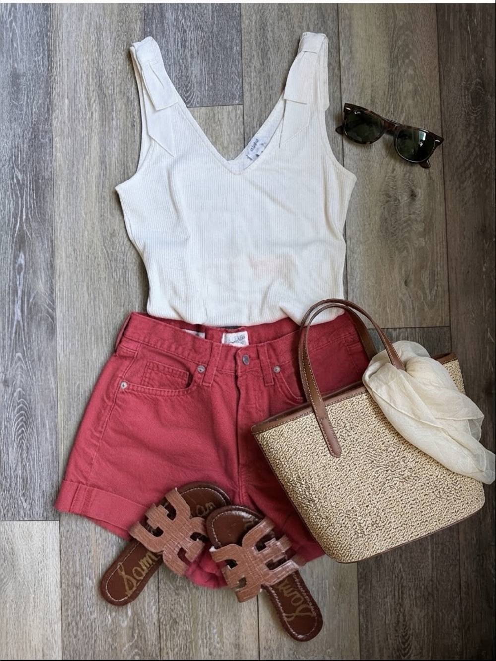 [82025] J. Crew Ribbed Tank -- SIZE SMALL